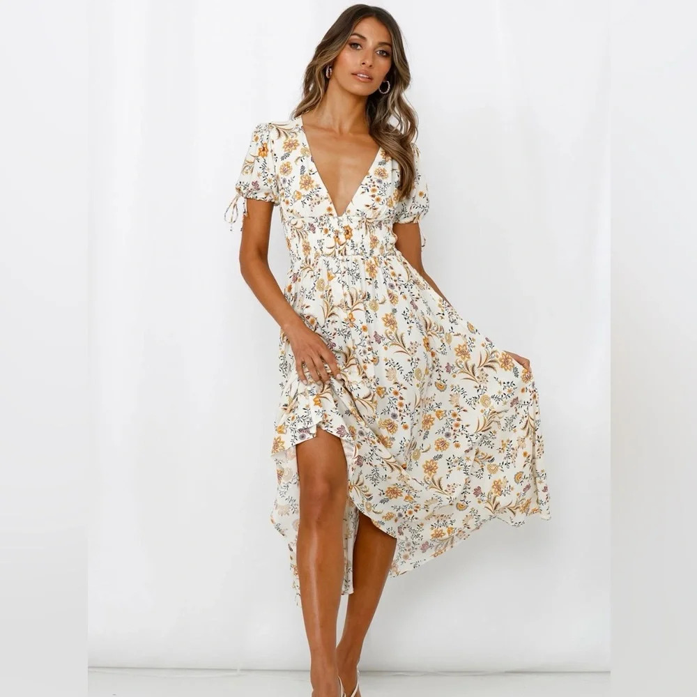 Hello Molly Modern Renaissance MIDI Dress - Picture 1 of 4